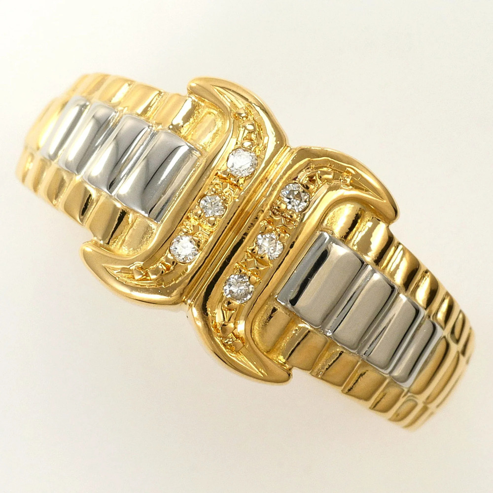 VINTAGE 18k Gold Diamond Ring
